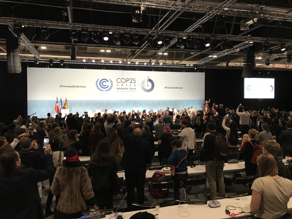 Assemblée de la dernière COP25 à Madrid en 2019