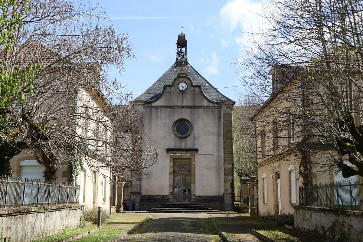 Autun: Presentation of the rehabilitation of Saint-Gabriel Hospital in 3D projection