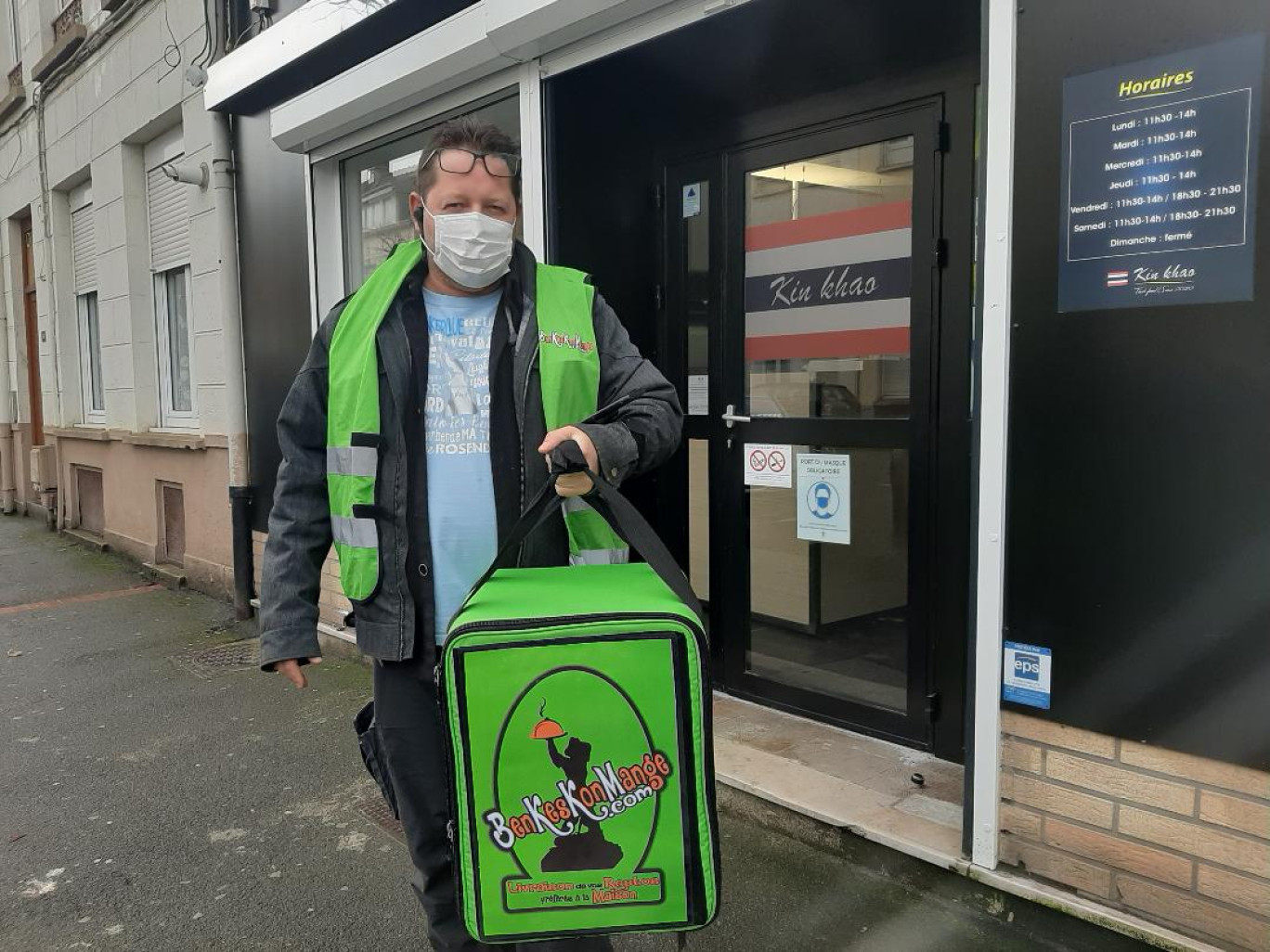 Julien Rézac a su tirer son épingle du jeu dans le marché ultra concurrentiel de la livraison de repas à domicile.