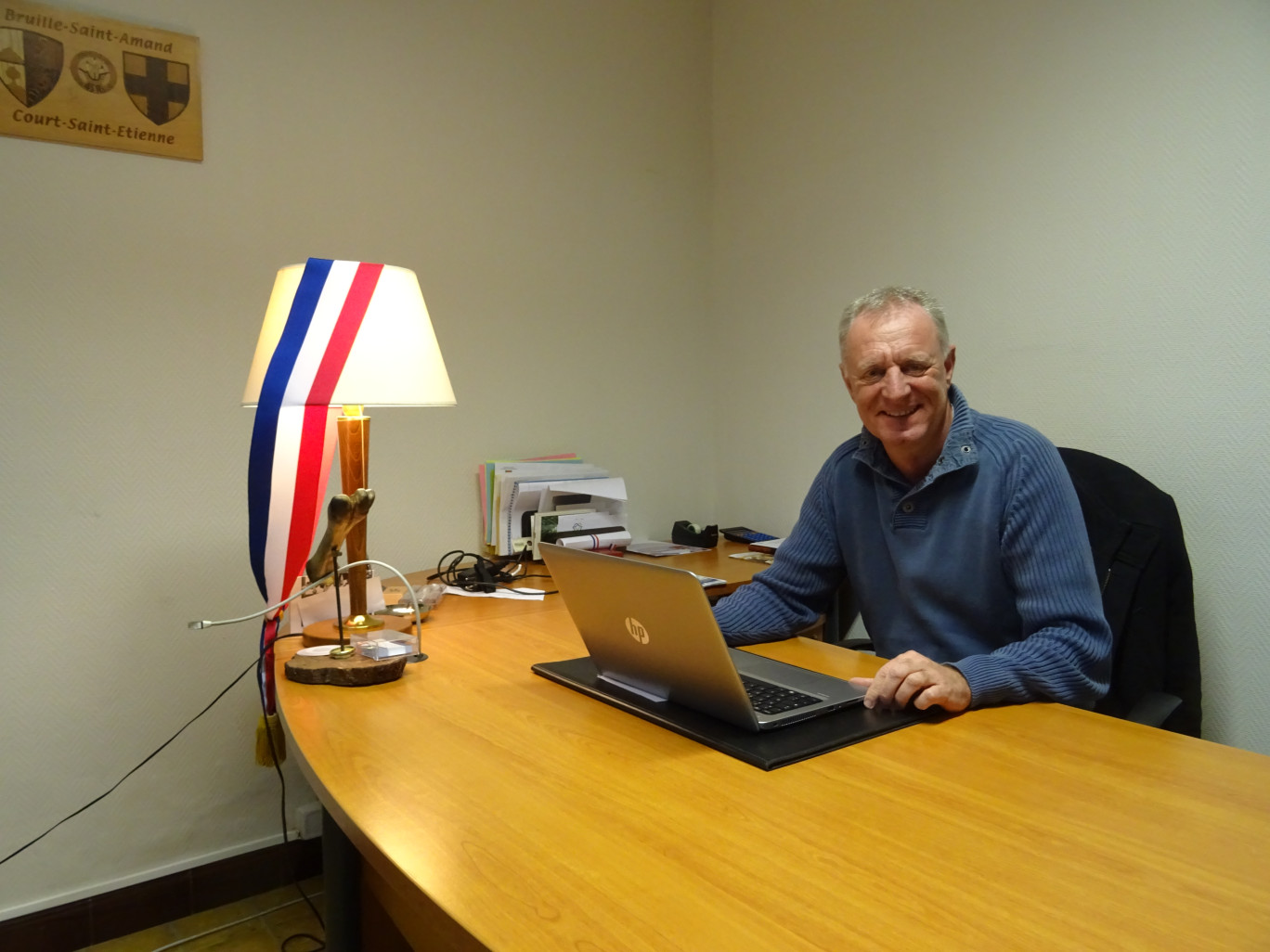  Christophe Pannier, vice-président au commerce, à l’artisanat et l’emploi de proximité de la Porte du Hainaut.