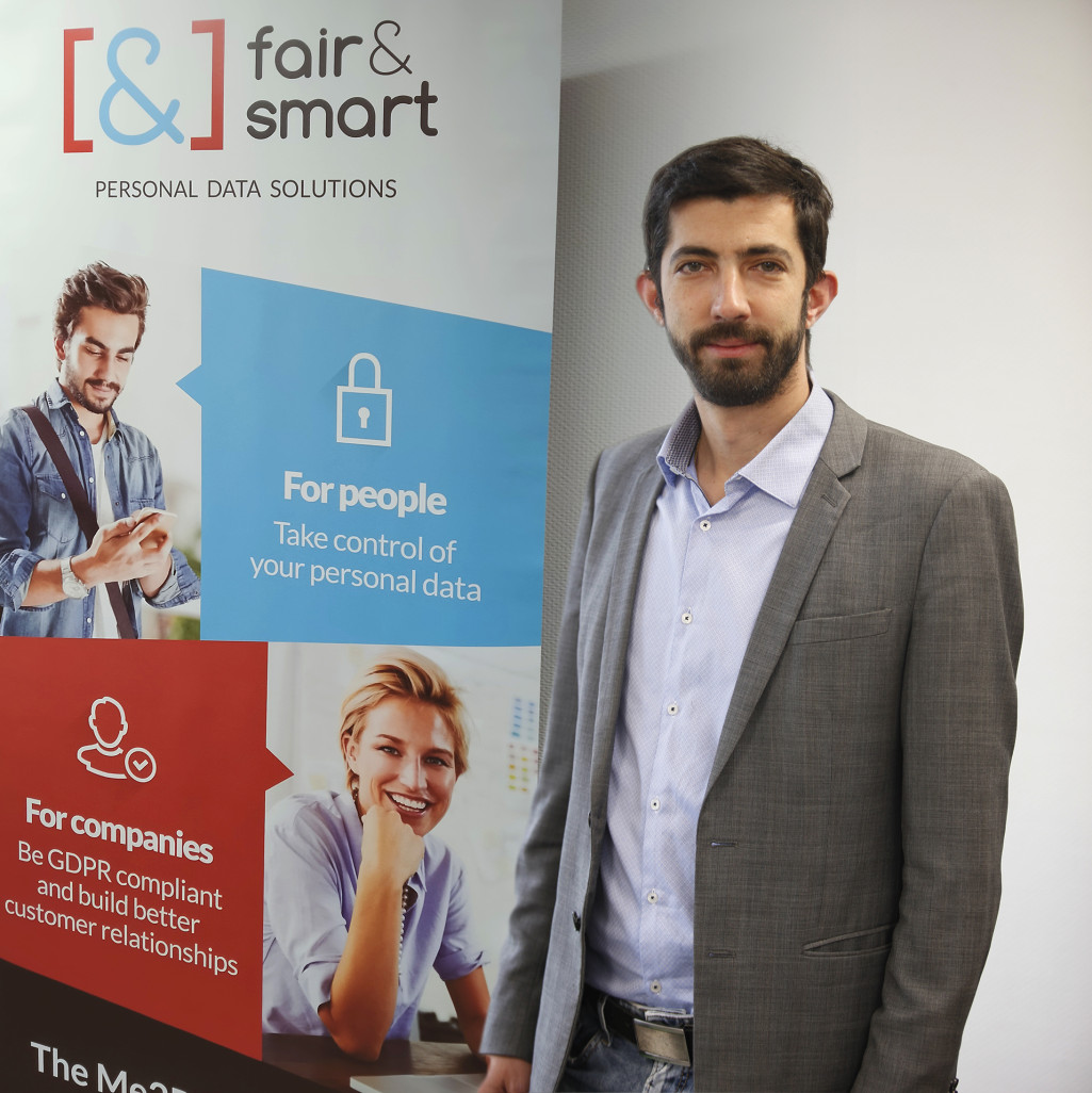 Xavier Lefevre, fondateur de la start-up messine Fair&Smart.