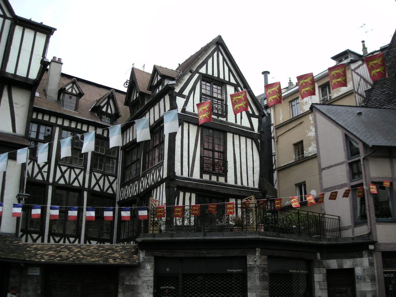 Une ruelle de Rouen.