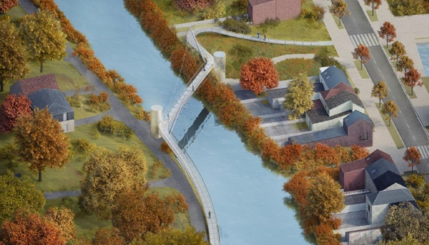 Amiens : une passerelle va relier la ville aux Hortillonnages