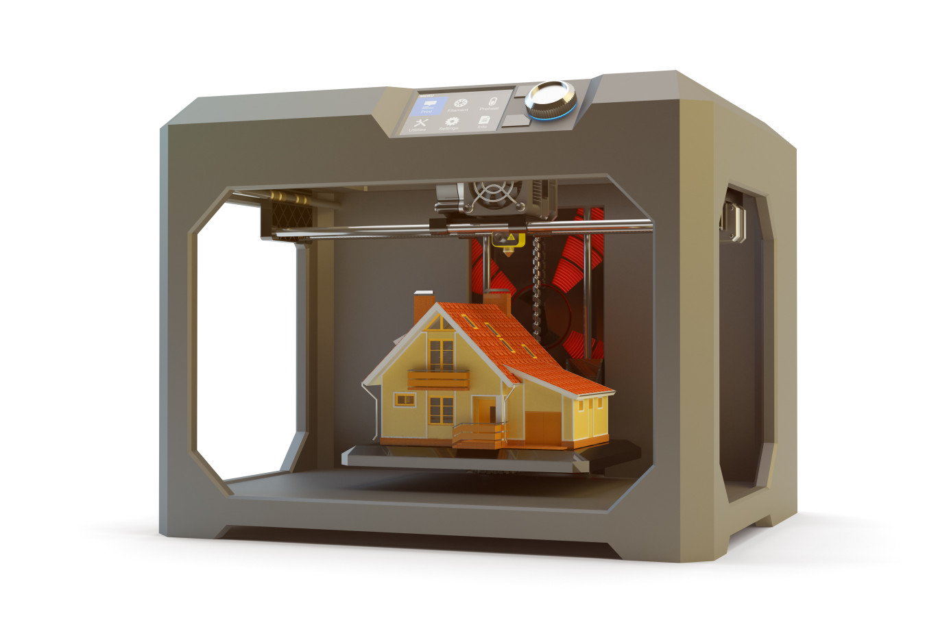 L’impression 3D des maisons a connu une hausse significative en 2020.