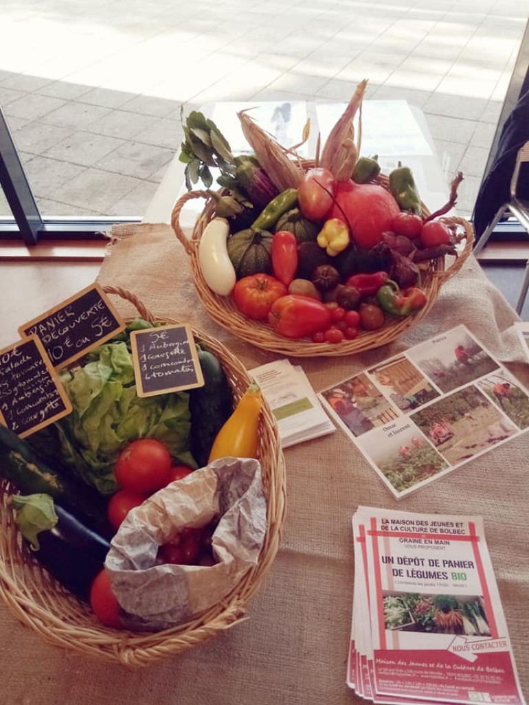 L'Amapet et Graine en Main mettent en place un panier bio à prix réduit (© Graine en Main).