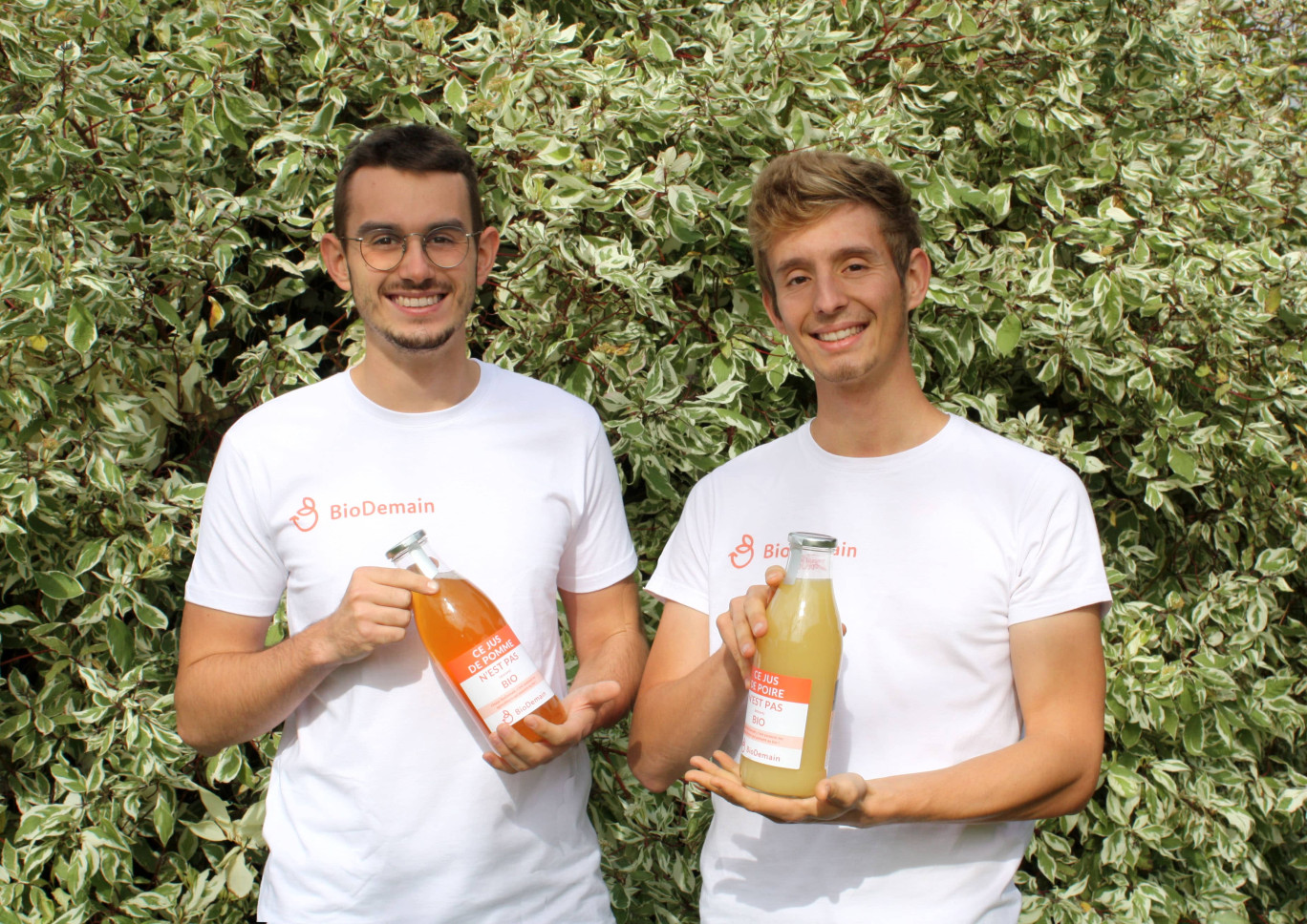 Maxime Durand et Stéphane Delebassé, fondateurs de BioDemain.