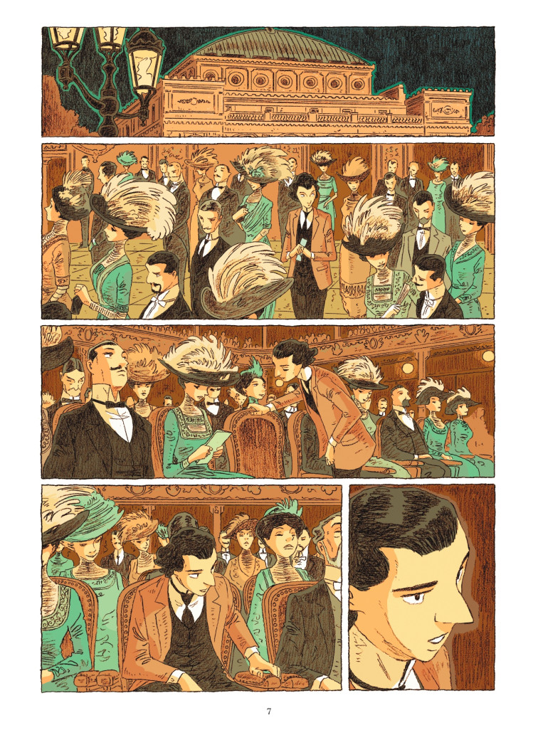 Quelques planches de la BD "Comme par hasard".