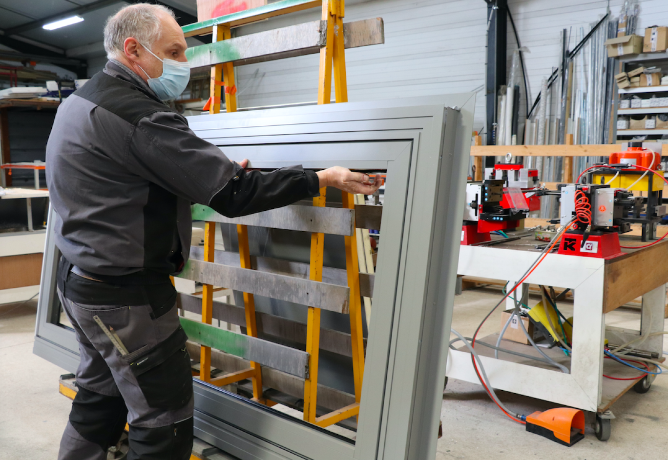 La fabrication des produits est intégralement réalisée dans l'atelier de MPG. 