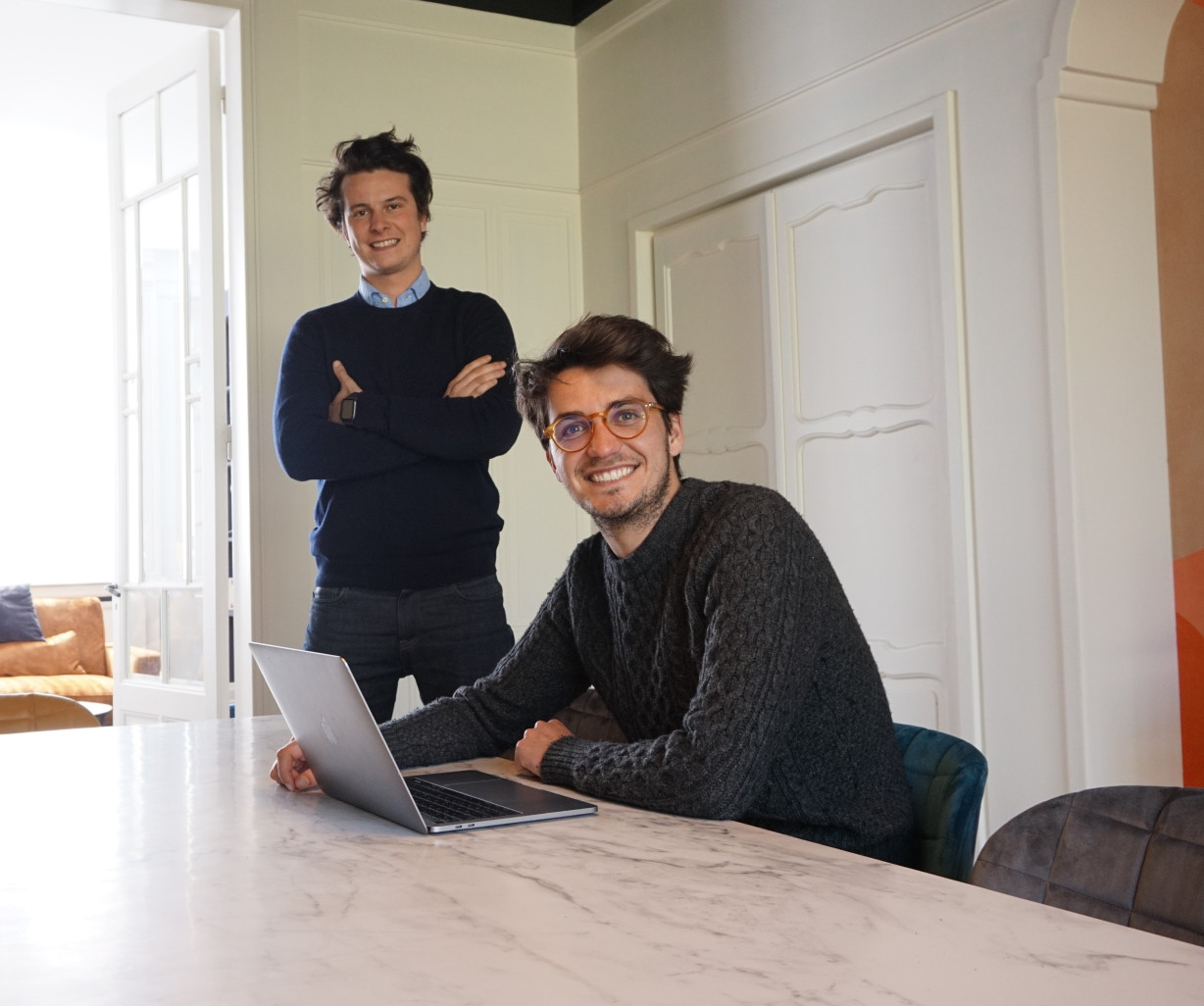 Luke Toulemonde et Alexis Ducoulombier, deux des trois associés d'IvyNest.