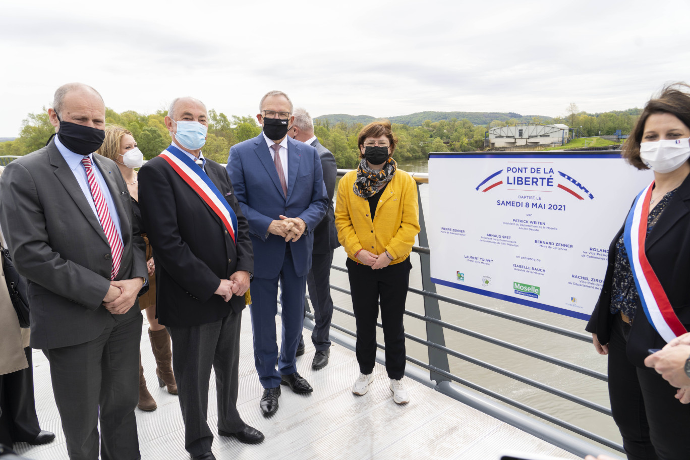 Le Pont de la Liberté, inauguré le 8 mai dernier. (c) Guillaume Ramon.