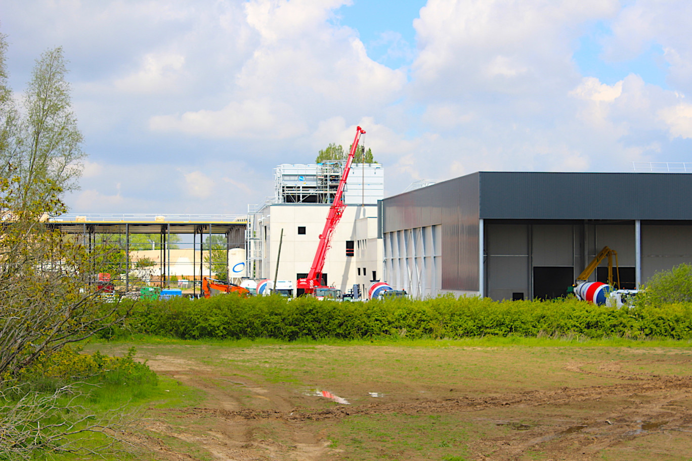 L'usine de Trinature s’étendra sur 3 hectares. © Aletheia Press/J-B Guilbert