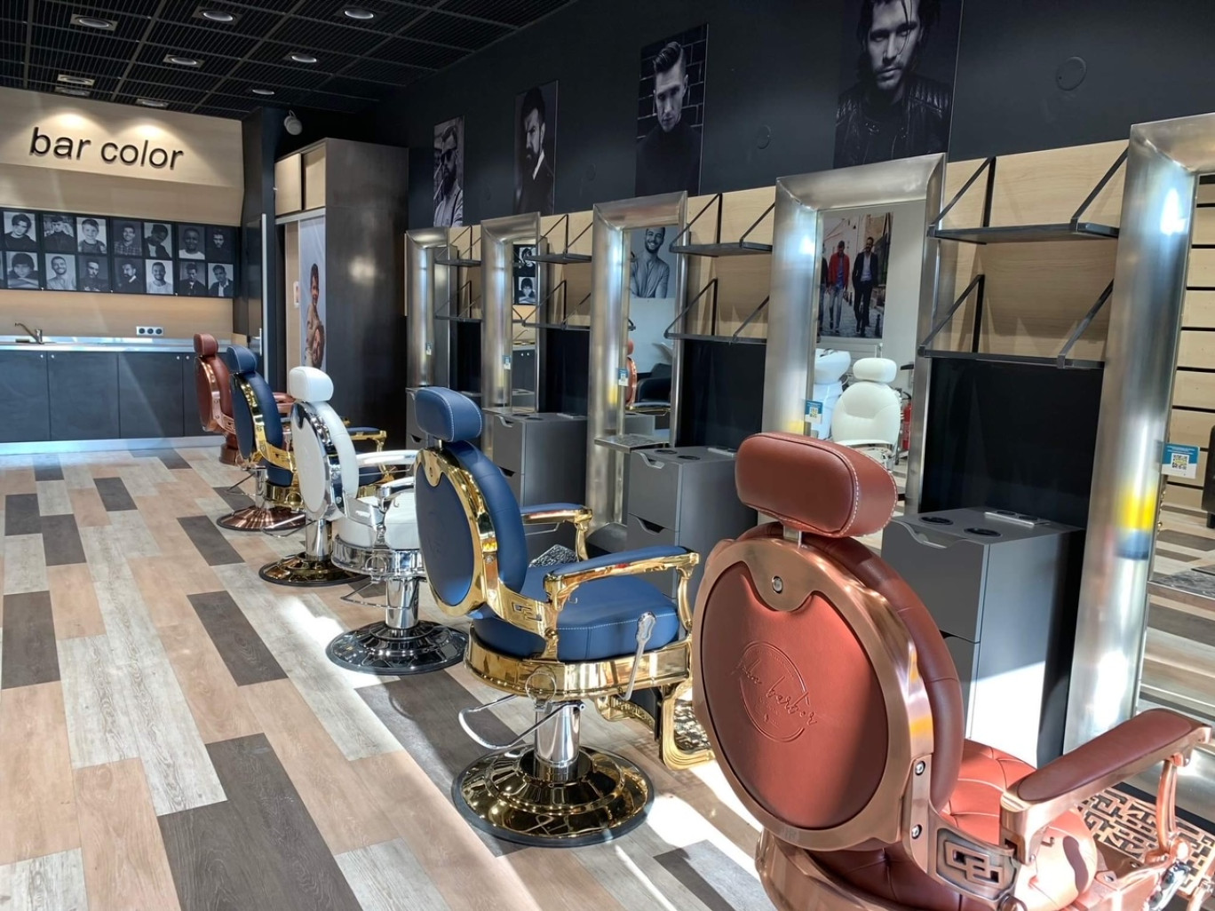  La nouvelle enseigne Chic et Choc hommes : coiffeur et barbier.