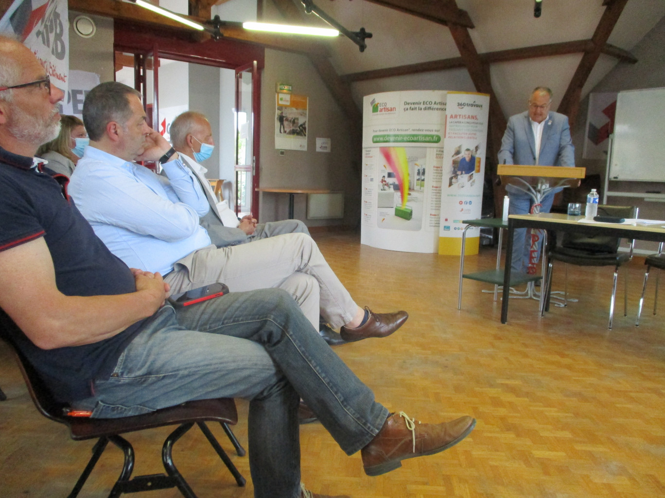 José Faucheux, président de la Capeb Aisne : « Vous l’aurez compris, ensemble nous sommes plus forts. ».