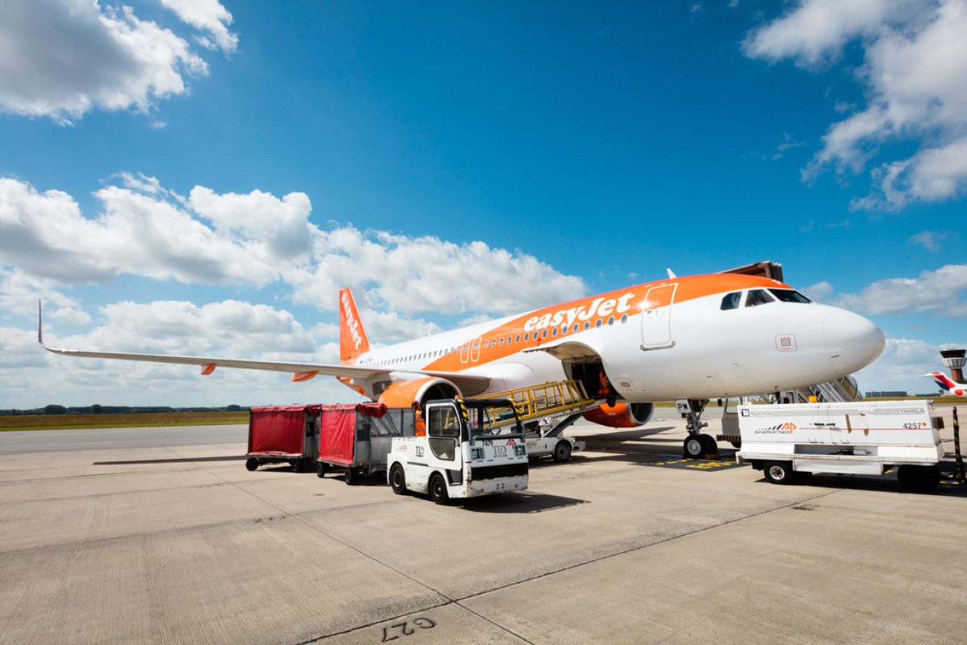  Sur les lignes opérées au départ de l’aéroport de Lille, easyJet utilise des appareils de type Airbus A319 et A320.