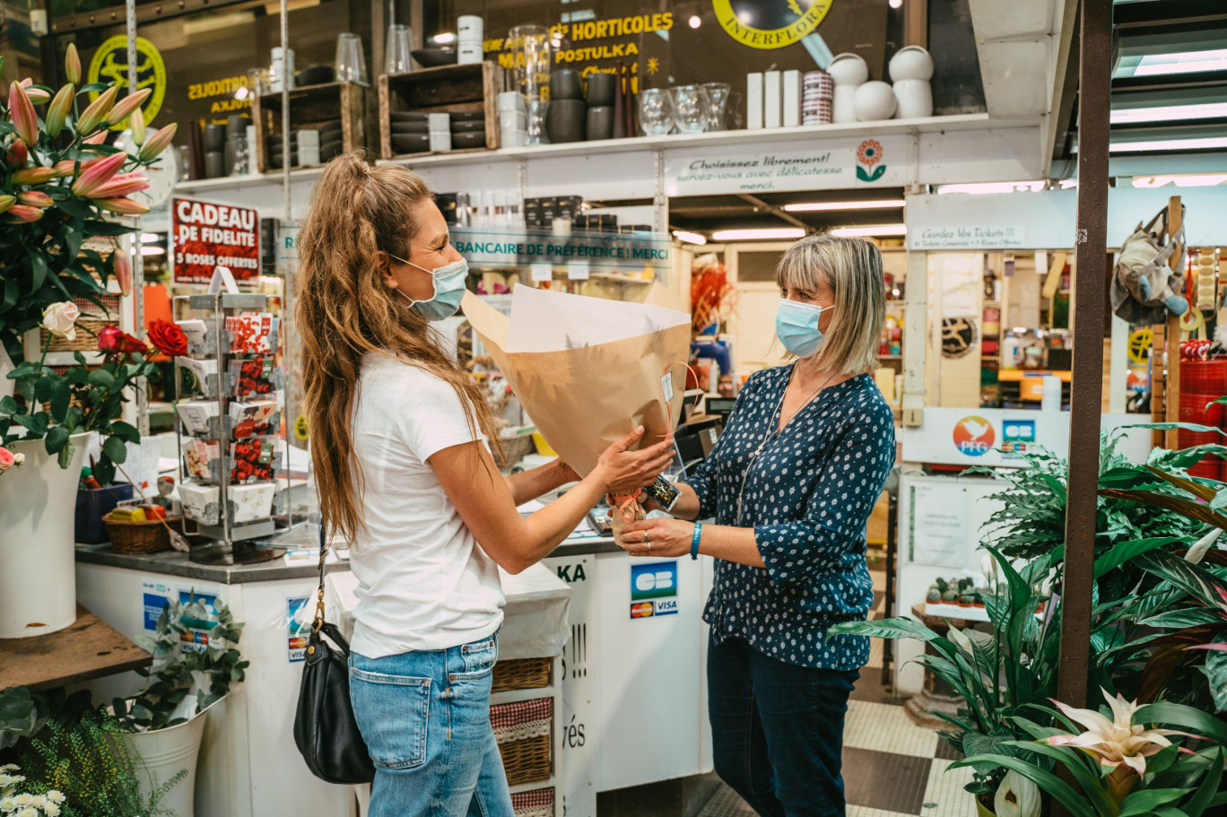 La start-up travaille avec un réseau important de magasins de proximité. (c) : Yper.