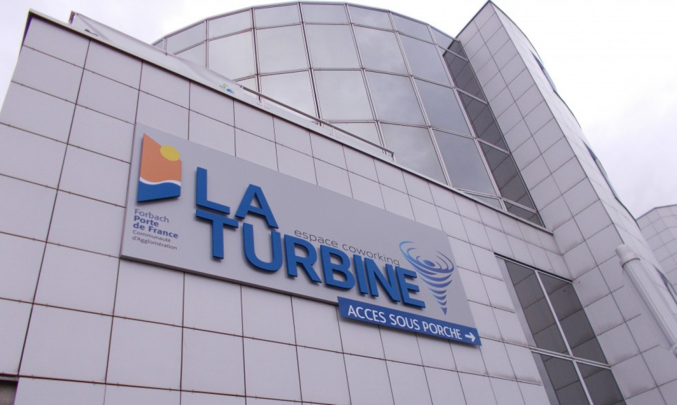 La Turbine, à Forbach, lieu dédié au coworking. 