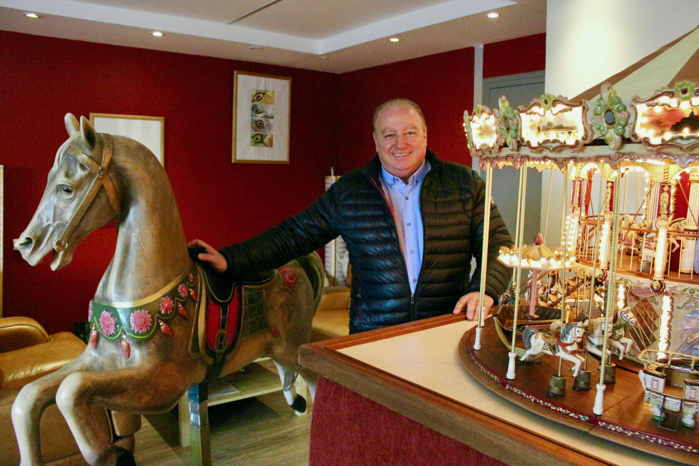 Philippe Legrain, le fondateur et dirigeant de Concept 1900. ©Aletheia Press/ Emma Castel