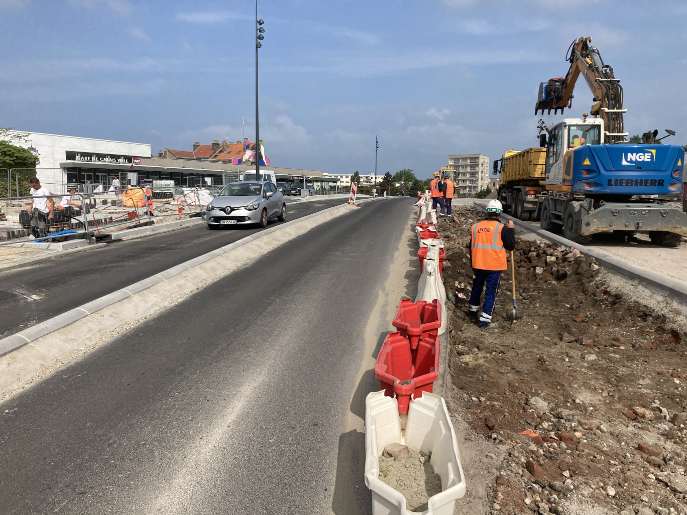 La gare routière jouxtera désormais la gare ferroviaire, permettant un accès rapide de l'une à l'autre. (© Aletheia Press / Morgan Railane)