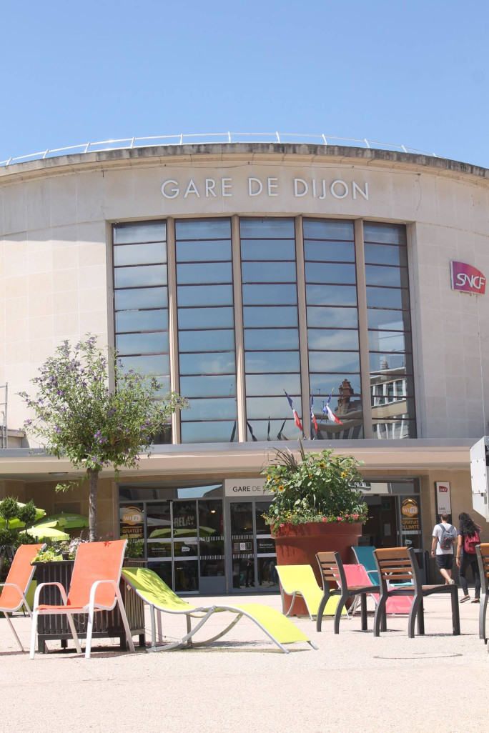 Les travaux de rénovation de la gare de Dijon se termineront bientôt (© Gare de Dijon).