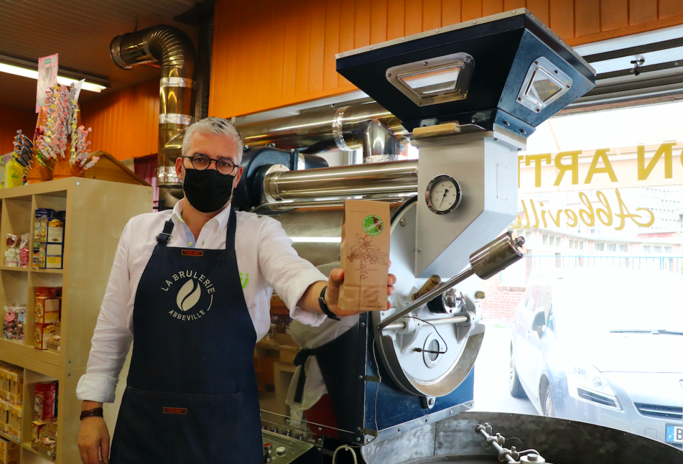 Le torréfacteur grâce auquel les grains de café révèlent tous leurs arômes.