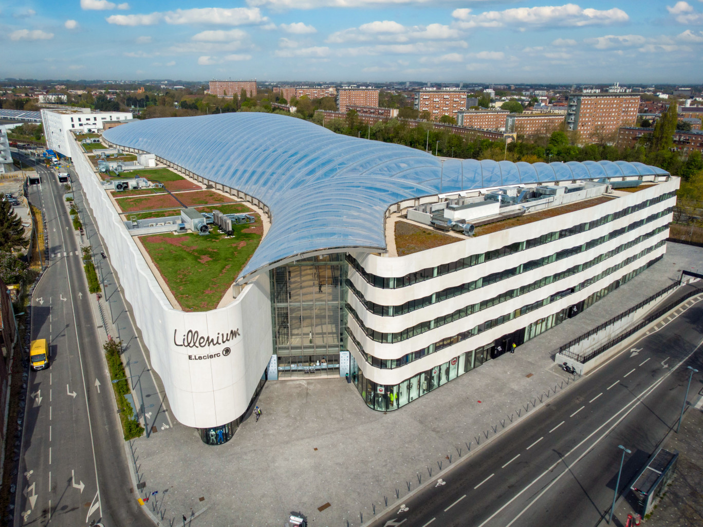 Le centre commercial Lillenium a été inauguré en août 2020. Crédit photo Kohala.