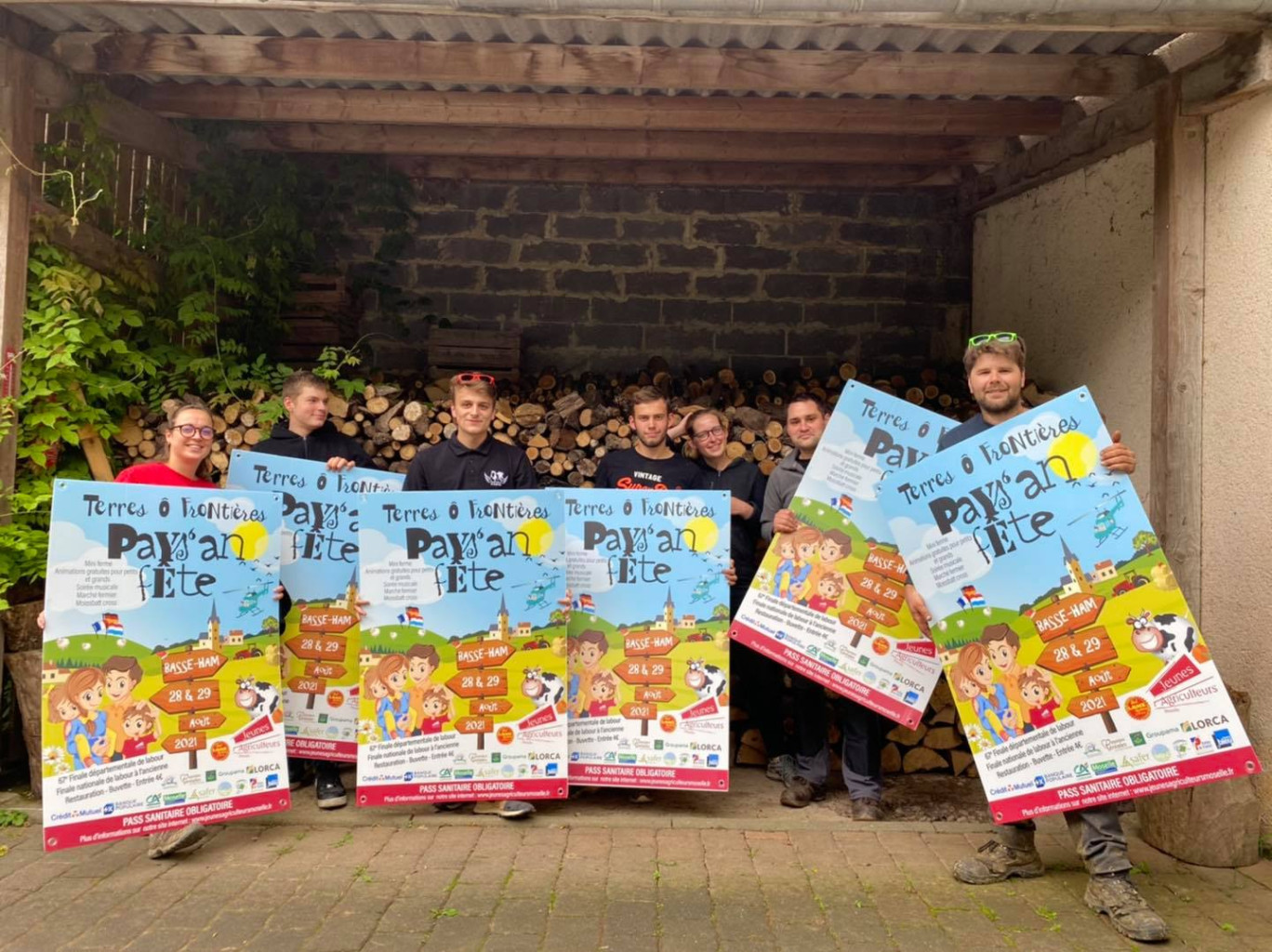 Malgré les mesures sanitaires, les Jeunes agriculteurs de Moselle promettent une belle fête. (c) JA 57.