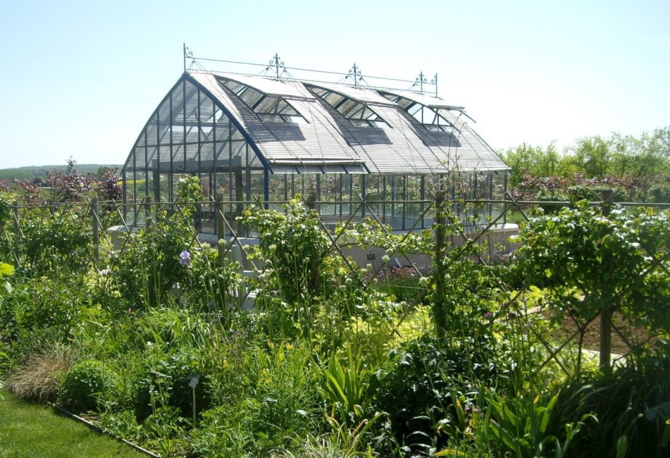 Derniers restaurants éphémères estivaux aux Jardin Fruitiers de Laquenexy. 