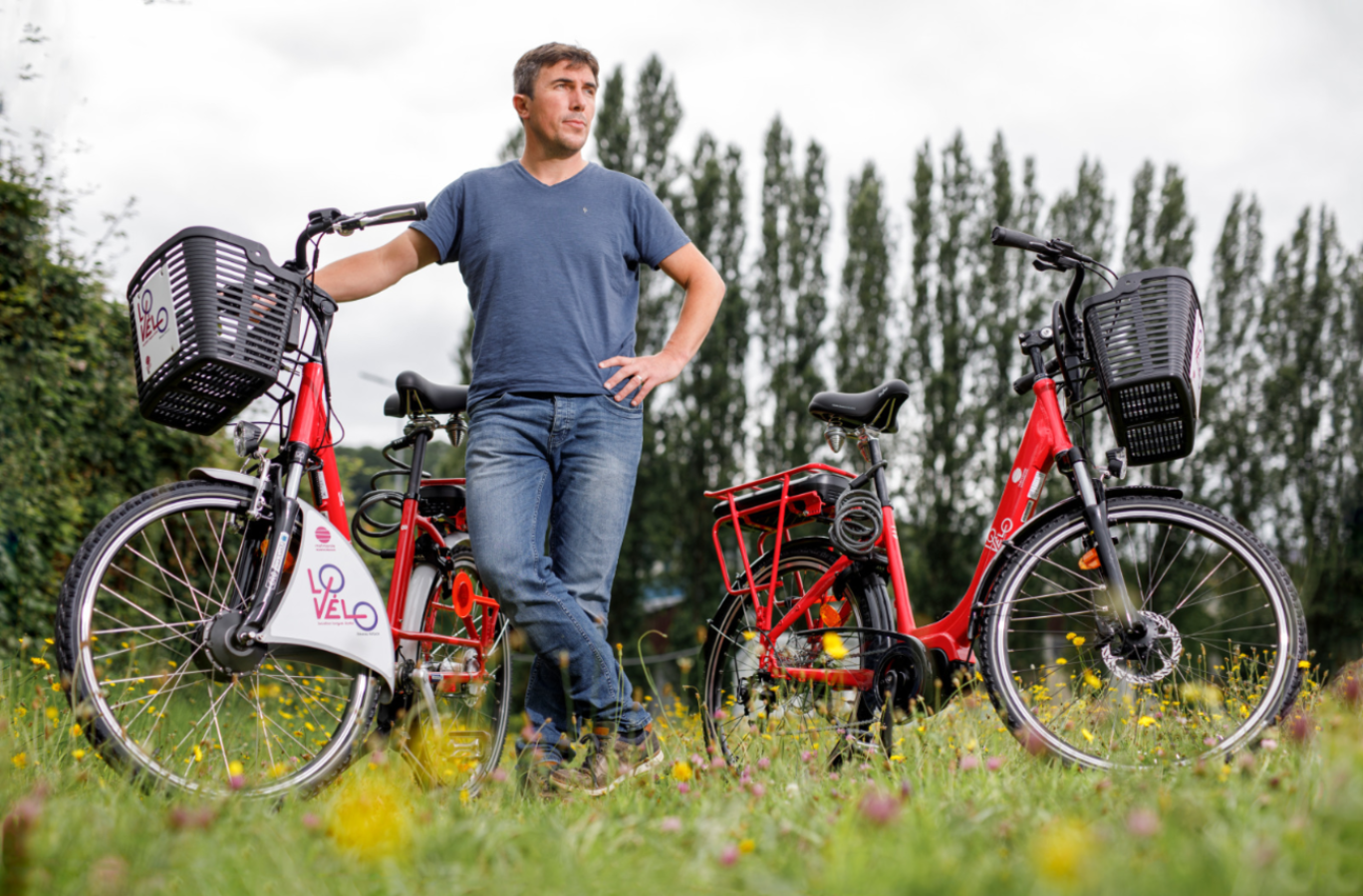 Lovélo est un service de location de vélos disponible dès le 4 septembre. (Photo Métropole Rouen Normandie)