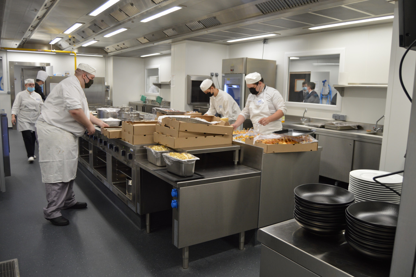 La cuisine pédagogique du CFA .