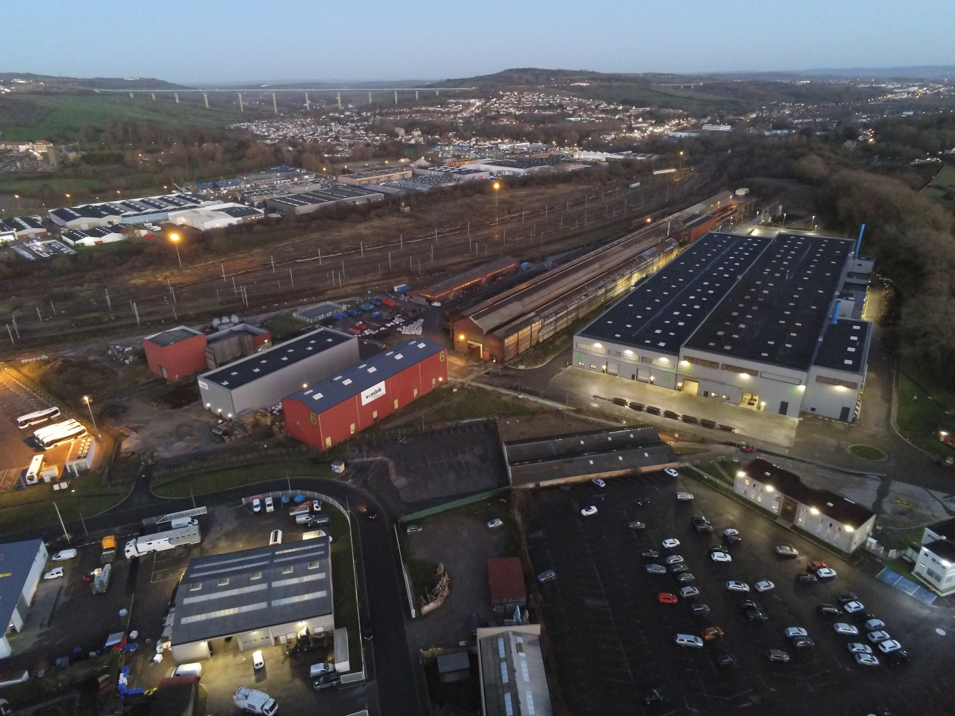 Le site de Vossloh à Outreau s’est réindustrialisé ces trois dernières années. © Vossloh Cogifer SA