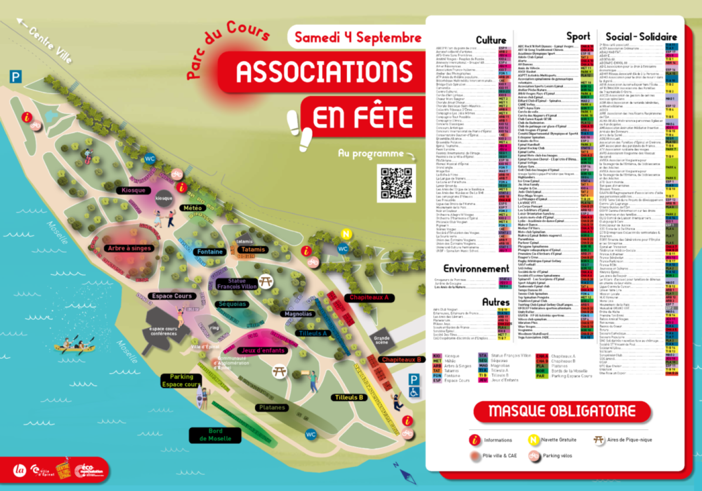 «Les associations en fête», un événement unique pour 200 associations