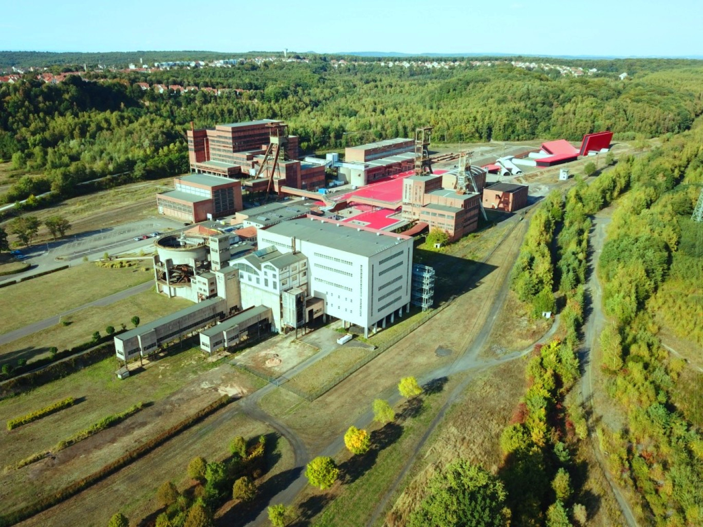 À Petite-Rosselle, un endroit chargé de l'histoire minière lorraine. (c) Parc Explor Wendel.