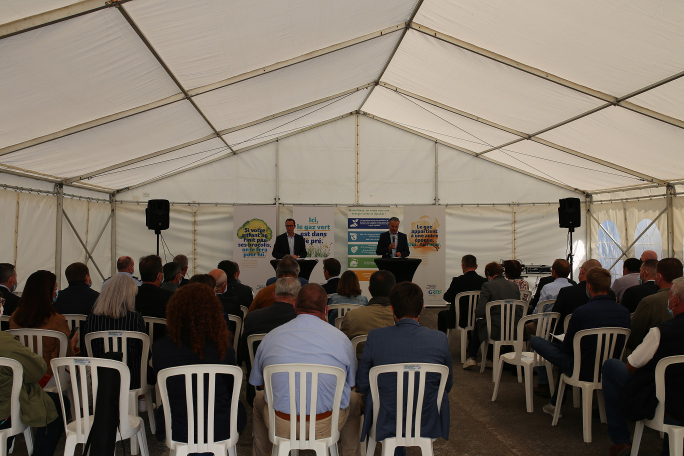 Henri Lecomte et Laurent De Bisschop ont lancé leur projet en 2018, en concertation avec les partenaires locaux, acteurs de l’aménagement du territoire.