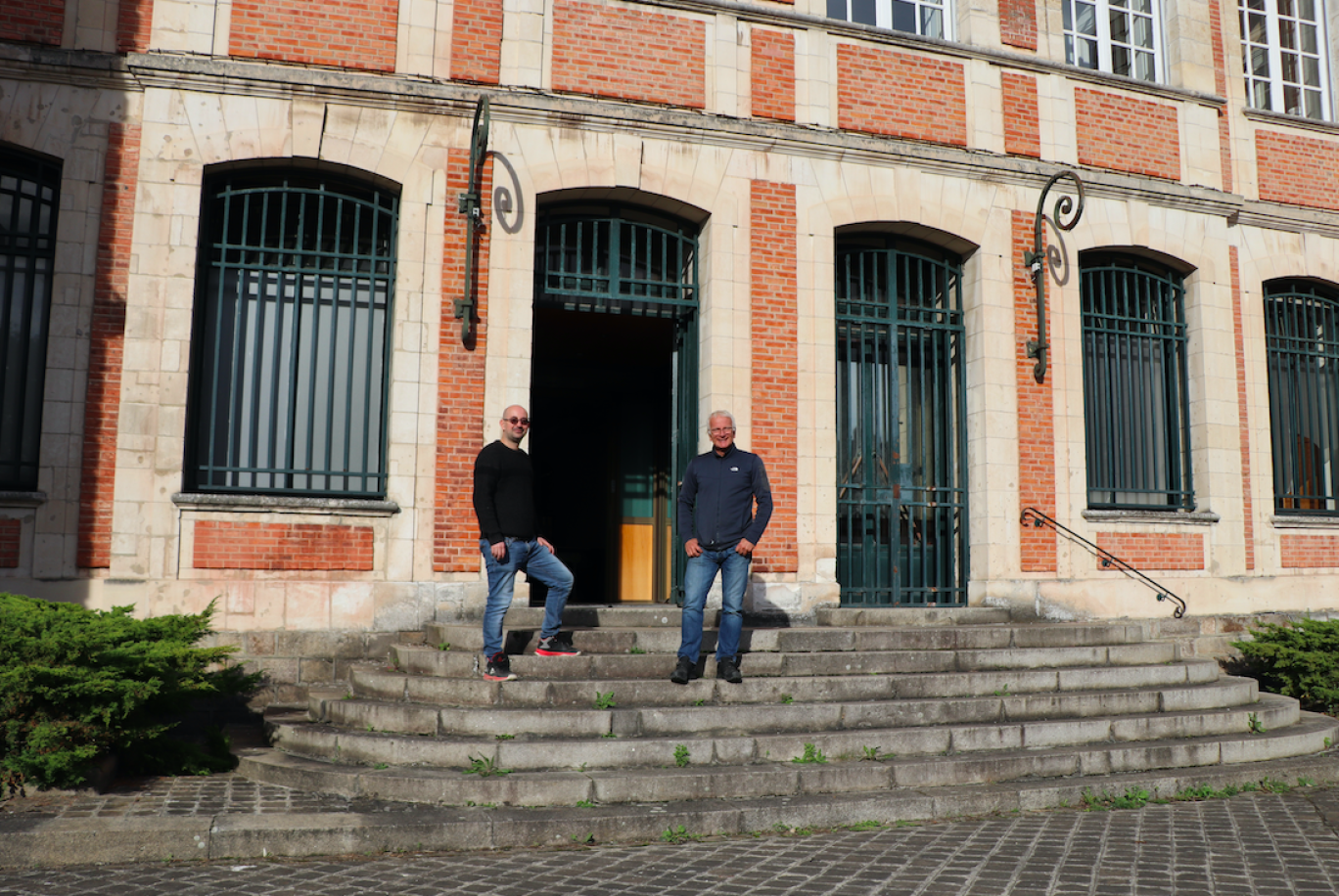 L'ancienne Banque de France, un lieu emblématique dans Abbeville. 