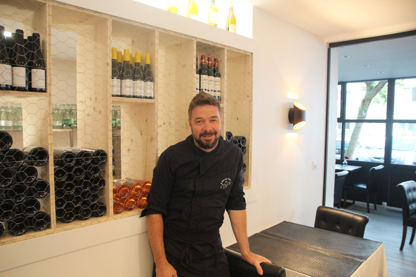 Raynald Piquenot, chef du restaurant à deux pas d’ici depuis 2003. (© Aletheia Press / B. Delabre)