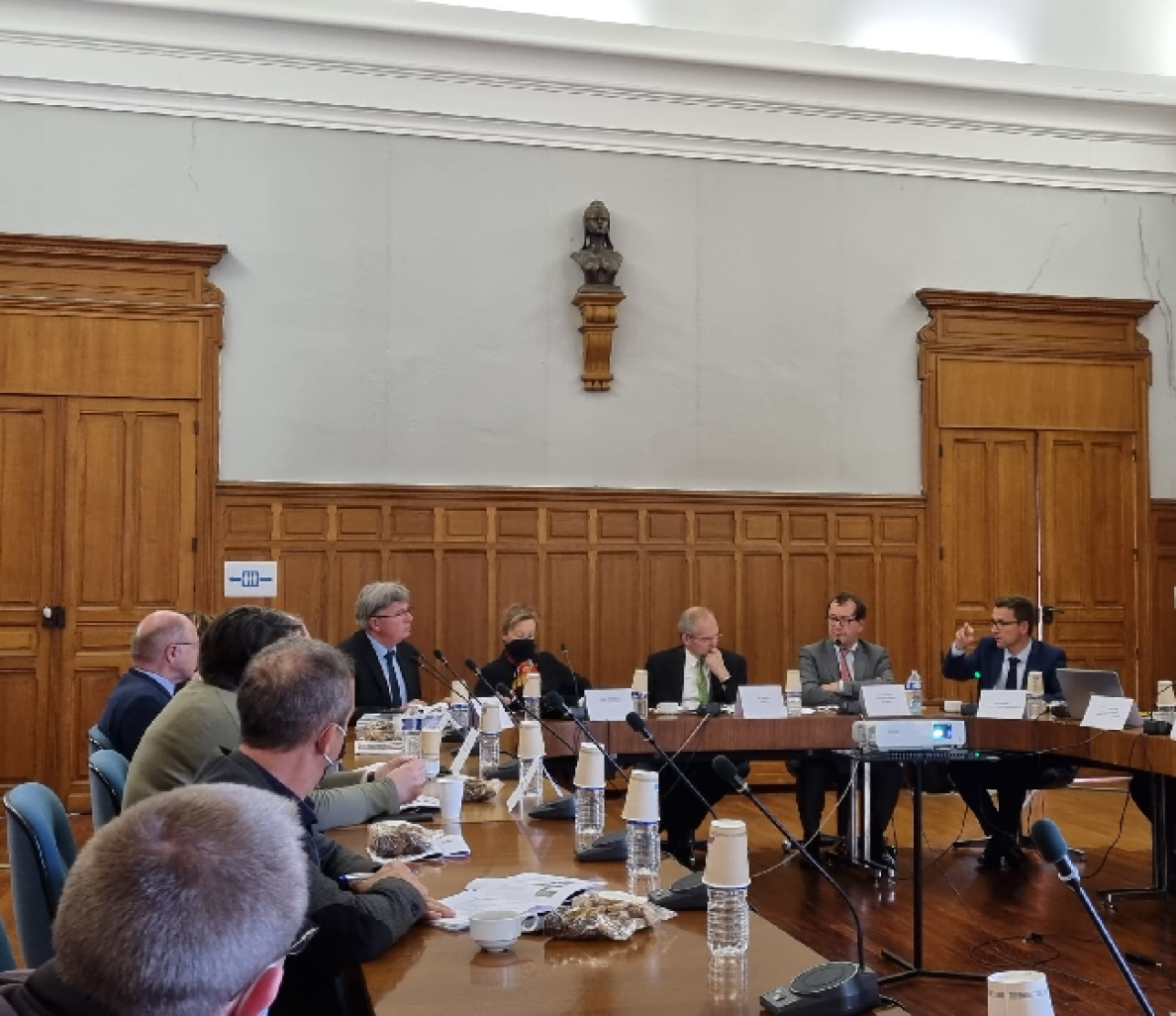 Yves Le Breton, DG de l’Agence nationale de la cohésion des territoires rencontre les élus meusiens