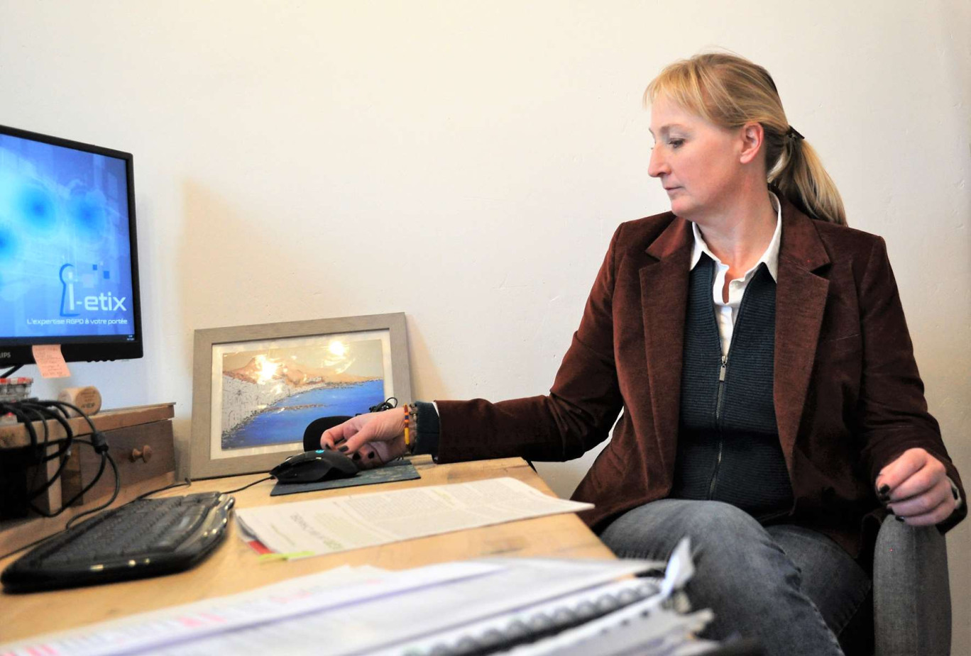 Maud Choquenet accompagne les TPE/ PME, souvent démunies face à la mise en place du RGPD.