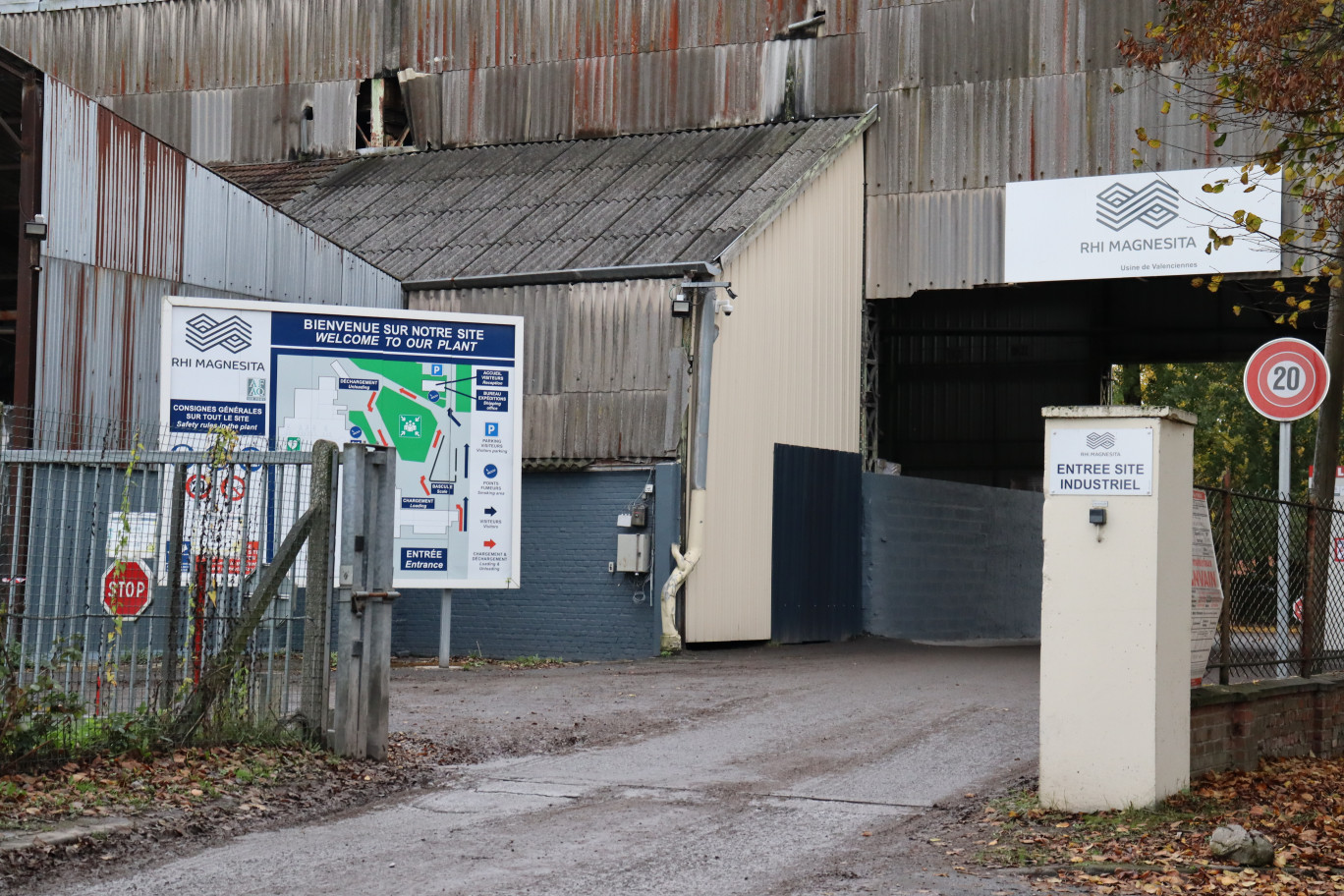 Fournisseur mondial de solutions réfractaires, RHI Magnesita annonce un investissement pour son unique site français, l'usine de Valenciennes qui compte 72 salariés. (© Aletheia Press / Eléonore Chombard)