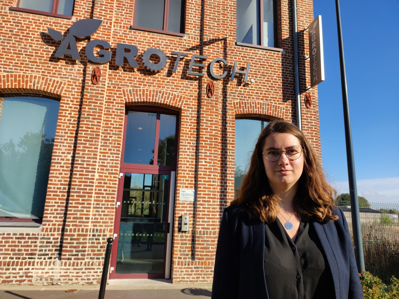 Lilas Allard, directrice générale de l'incubateur Agrotech à Willems.