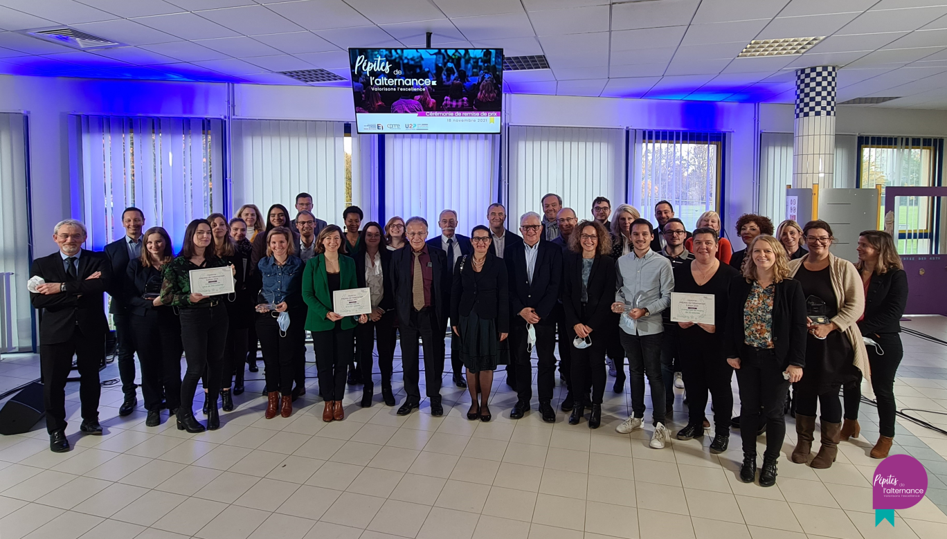 Cette année, pour la première fois, des entreprises ont été récompensées dans la catégorie "Groupements d'employeurs et entreprises de travail temporaire".