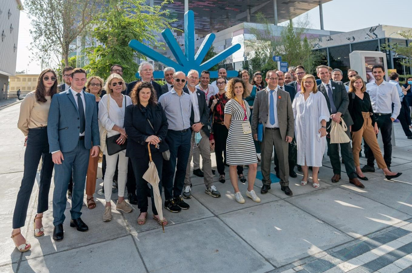 Quatorze entreprises étaient présentes dans cette délégation. (Photo CCI Normandie)