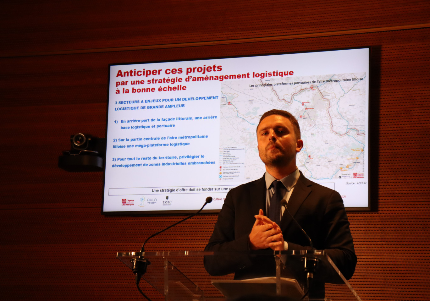 Edouard Dequeker, professeur à la chaire d’économie urbaine de l’ESSEC. © Aletheia Press/E. Chombart