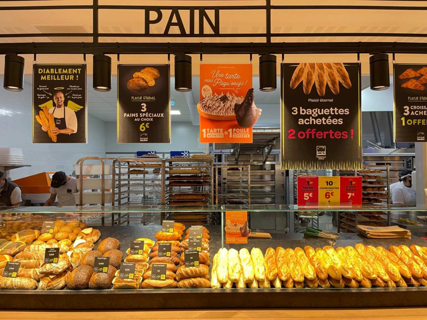 Les boulangeries Ange fabriquent du pain et des produits de snacking qui seront bientôt disponibles dans de nouvelles boutiques du Doubs. (© Boulangerie Ange)