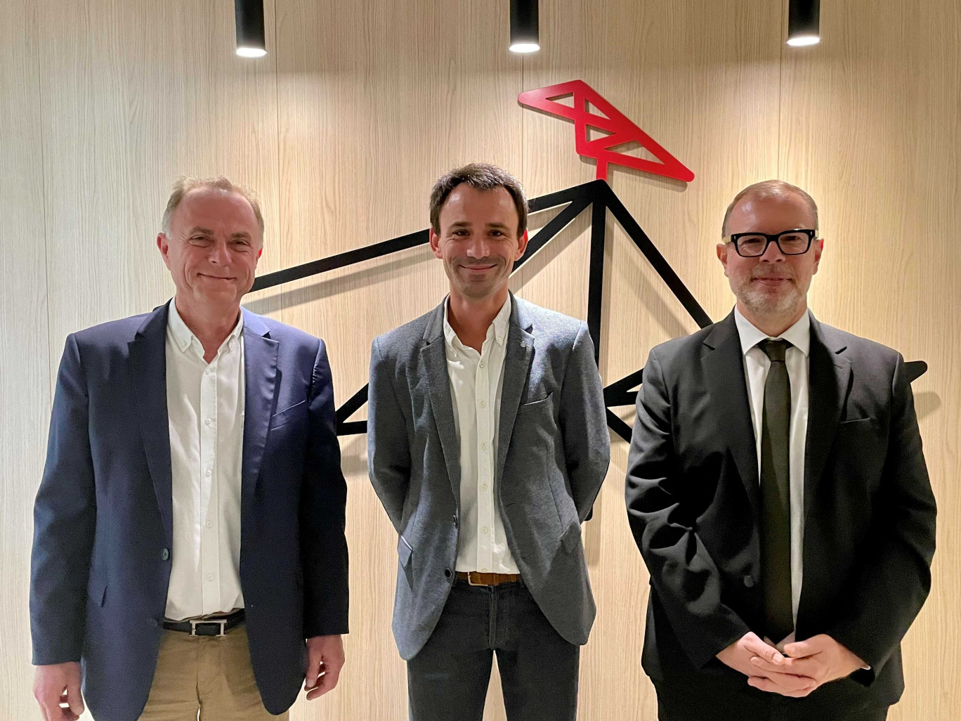 Laurent Heyte, François-Xavier Lagarde et Gilles Grardel, avocats associés.