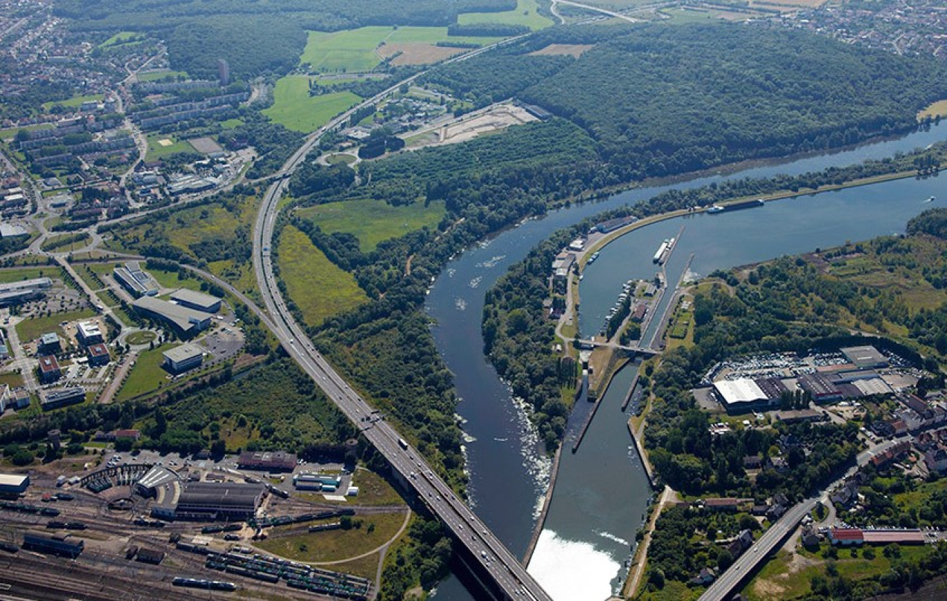 La ZAC Espace Meilbourg, dédiée au commerce et au tertiaire. © CAPFT.