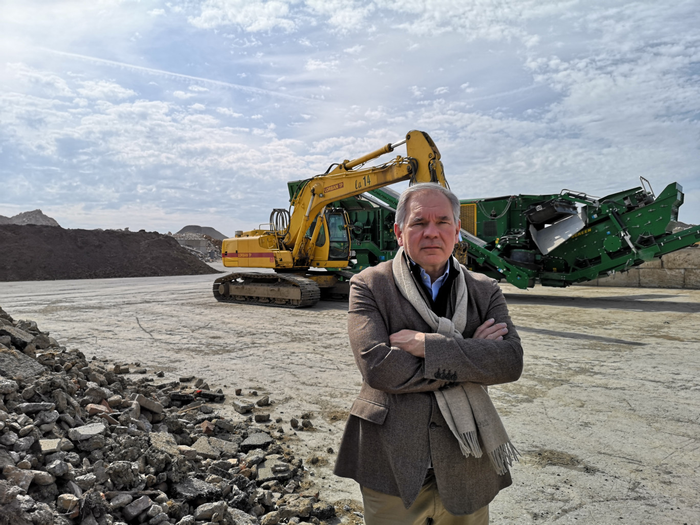 «Je pense que fin 2022, nous serons capable de traiter 1 000 tonnes par jour sur 200 jours par an», estime Philippe Lorban, PDG de l’entreprise. (@Lorban TP)