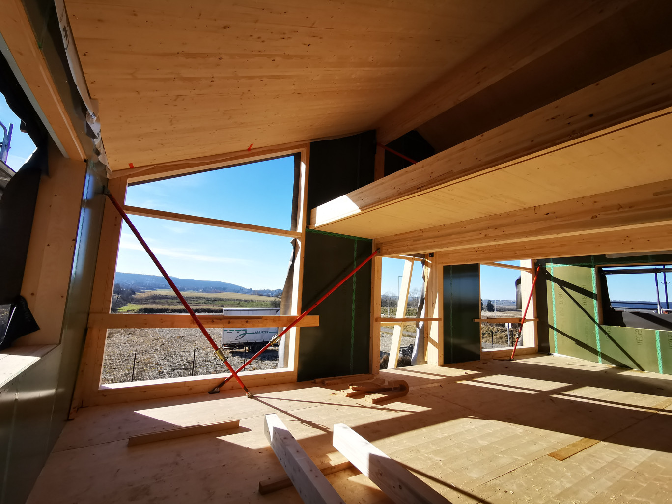 Le bureau d’études Teckicéa construit un bâtiment durable à Pontarlier. (© Atelier d'Architecture Paillard/ Teckicéa)