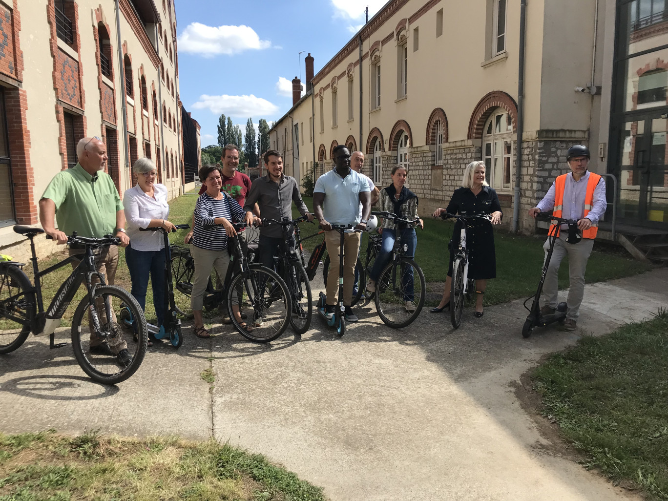 Sur le territoire du Grand Chalon Agglomération, la collectivité travaille à ce que la bicyclette devienne la reine des moyens de locomotion. (© Grand Chalon Agglomération)