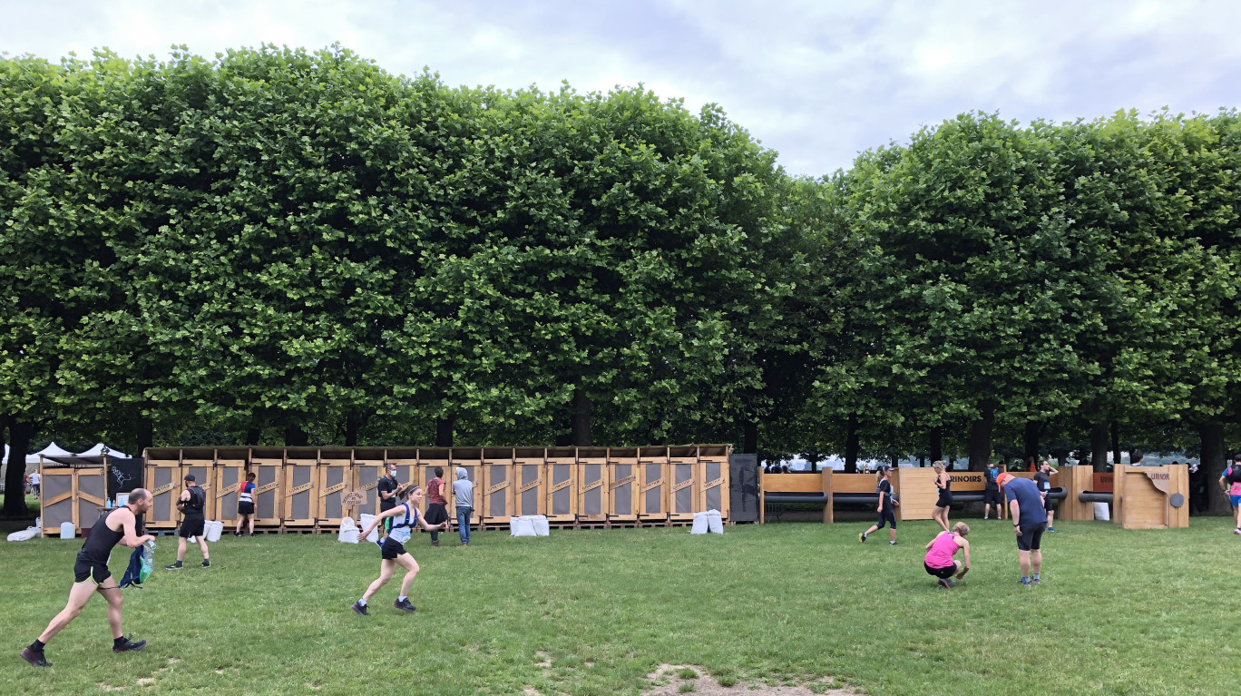 La coopérative loue des toilettes sèches pour les événements sportifs, les festivals, les brocantes etc. ©Gink’oop