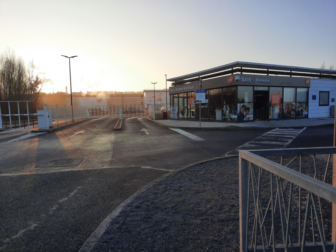 Le futur centre de formation GSK, implanté sur le site de Saint-Amand-les-Eaux, devrait être opérationnel dès 2023. (© Aletheia Press / L.Péron)